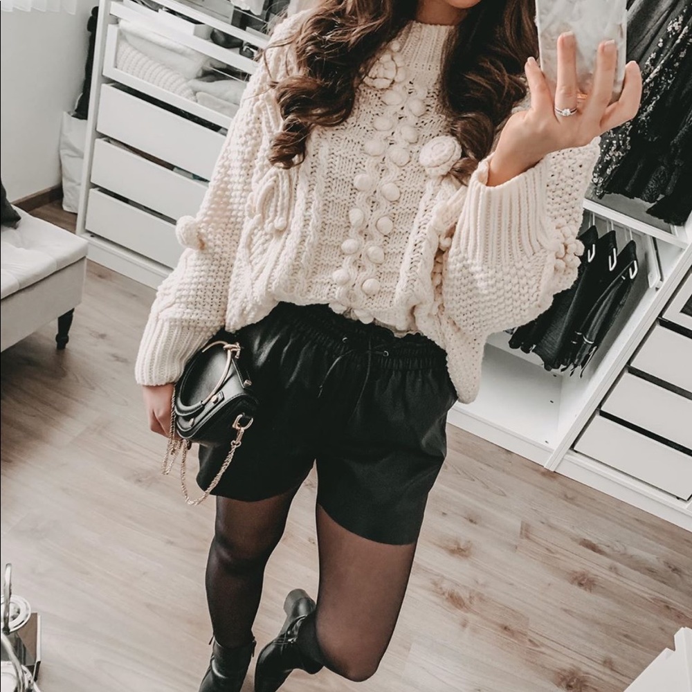 Zara Sweater with Crotchet Trims